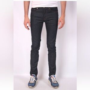 Acne Studios Ace Comfort Rw Mens Slim Jeans W31 L34 Dark Blue Wash